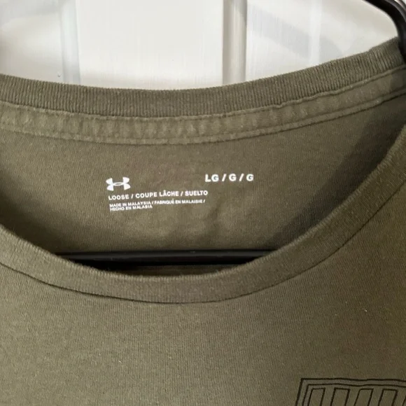 Mens green under armour long sleeve - Picture 2 of 2
